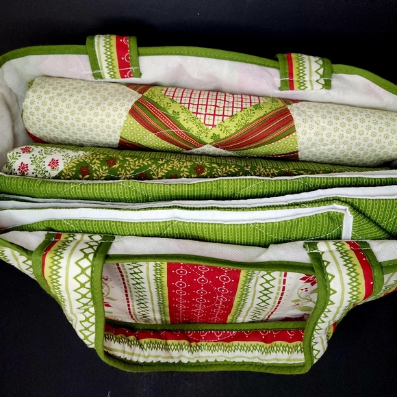 Better Homes & Garden Christmas Bed In A Bag Queen Full Quilt Shams Star Holiday - Picture 3 of 11